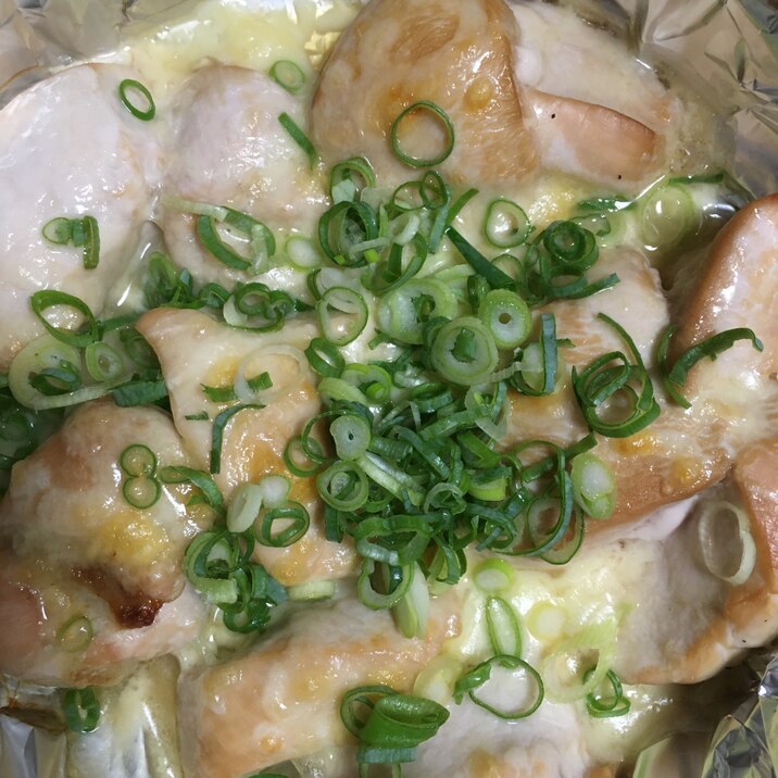 鶏胸肉チーズ焼き